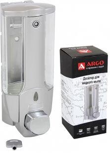 "ARGOTECH" Дозатор для жидкого мыла "D-G" сатин, 330 мл, коробка,