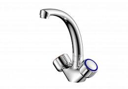 "ARGOTECH" Смеситель для кухни DORIA NEW, короткий излив, 1/2" кер.,