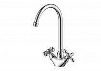 "ARGOTECH" Смеситель для кухни TURBO J-обр., 1/2" кер.,