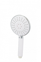 "ARGOTECH" Лейка массажная 5-ти позиционная, COLOR white, подвес
